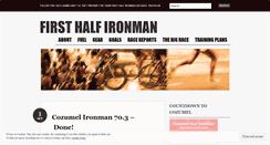 Desktop Screenshot of firsthalfironman.com
